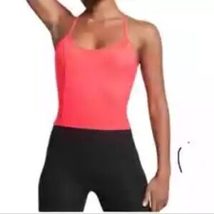Women's Coral Spaghetti Strap athletic Top